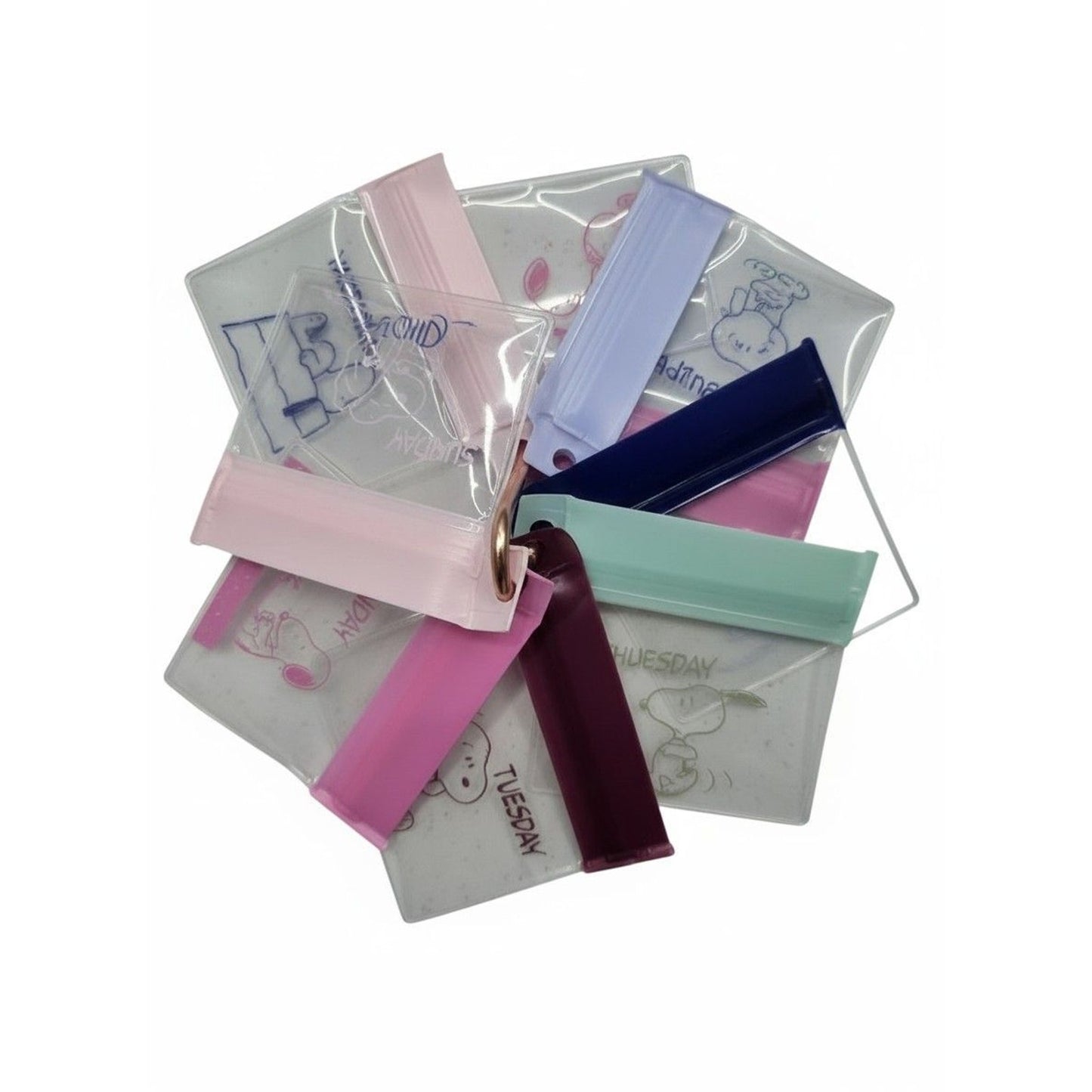 NEW Trudy’s Hallmark Exclusive Peanuts Vitamin Organizing Pouches