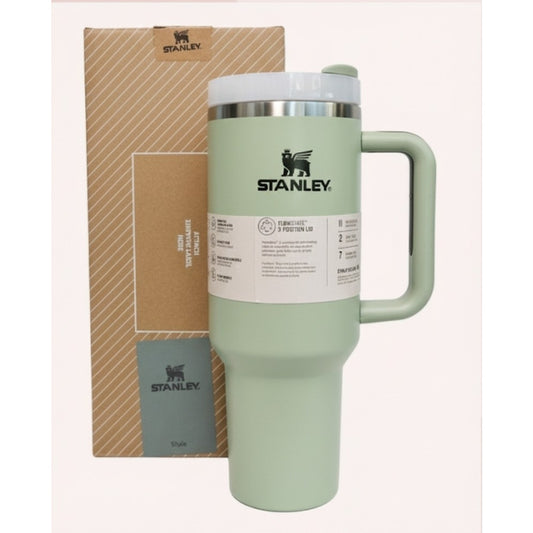 NEW Stanley Quencher H2.0 FlowState 40oz Tumbler -SHALE - Brand New In